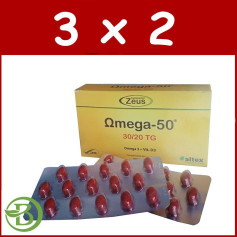 Confezione 3x2 Omega 50 30/20TG 120 Capsule Zeus