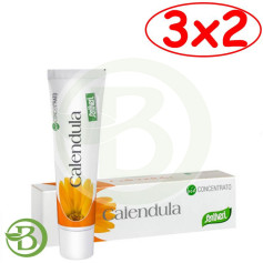 Confezione 3x2 Crema Alla Calendula Bio 50Ml. Santiveri