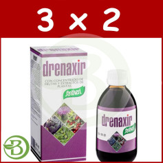 Confezione 3x2 Sciroppo Drenaxir 240Ml. Santiveri