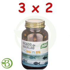 Confezione 3x2 Olio di Fegato di Merluzzo 120 Perle Santiveri