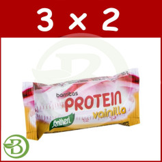 Confezione 3x2 Barrette Proteiche Alla Vaniglia 35Gr. Santiveri
