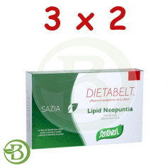 Confezione 3x2 Db-Sazia Lipid Neopuntia 60 Capsule Santiveri