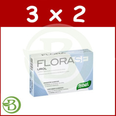 Confezione 3x2 Florase Urol 40 Capsule Santiveri