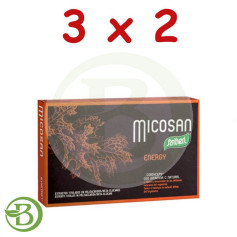 Confezione 3x2 Micosan Energy 40 Capsule Santiveri