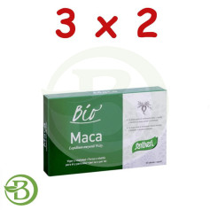 Confezione 3x2 Maca Biologica 60 Capsule Santiveri