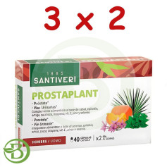 Confezione 3x2 Prostaplant Serenpro 40 capsule Santiveri