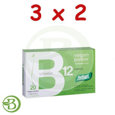 Confezione 3x2 Vitamine Complex-B12 20 compresse Santiveri