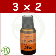 Confezione 3x2 Olio Essenziale Di Anice Verde 14Ml. Santiveri