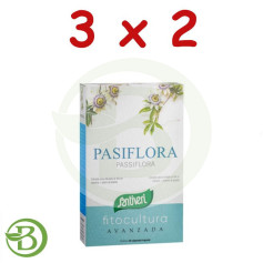 Confezione 3x2 Passiflora 40 Capsule Santiveri