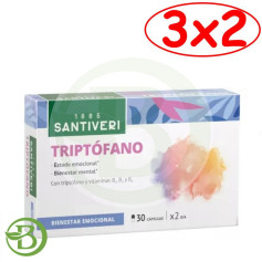 Confezione 3x2 Triptofano 30 Capsule Santiveri