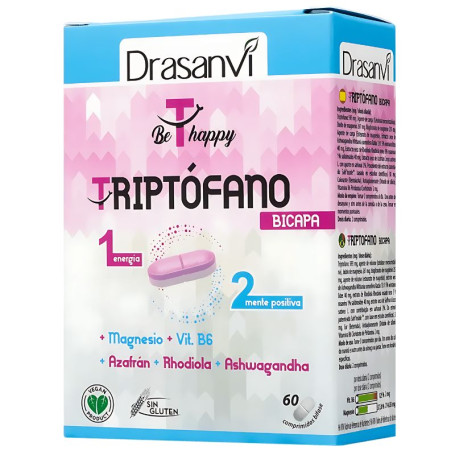 Triptofano a doppio strato 60 compresse Drasanvi