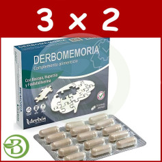 Confezione 3x2 Derbomemory 30 capsule Derbós