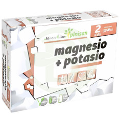 Magnesio + Potassio 60 Comp Pinisan