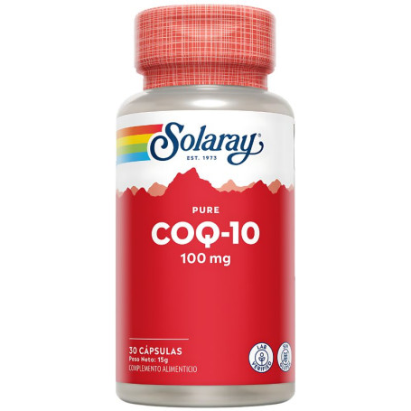 Pure Coq10 100Mg 30 capsule Solaray