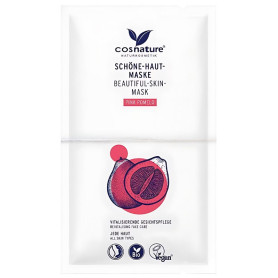 Maschera viso Beautiful Skin Pompelmo rosa 2X8ml Cosnature