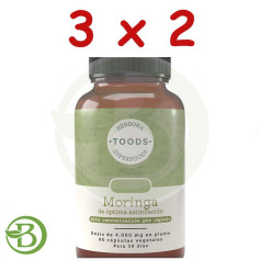 Confezione 3x2 Moringa 720Mg 60 Capsule Vegetali Herbora