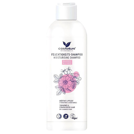 Shampoo Idratante Alla Rosa Canina Biologico 250Ml Cosnature