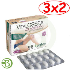 Confezione 3x2 Vitalossea Colagenpro 60 compresse Derbós