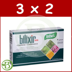 Confezione 3x2 Bilixir Forte 40 compresse Santiveri