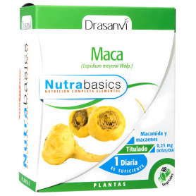 Maca 48 Capsule Nutrabasics Drasanvi