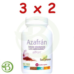 Confezione 3x2 Zafferano 60 Capsule Vegetali Sura Vitasan