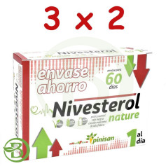 Confezione 3x2 Nivesterol Natura 60 Capsule Pinisan