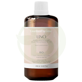 Olio Vegetale di Lino Bio 250Ml. Esential Aroms