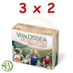 Confezione 3x2 Vitalossea Musclepro 60 Compresse Derbos