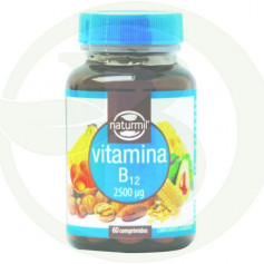 Vitamina B12 2500?g 60 Comprimidos Naturmil