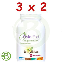Confezione 3x2 Osto-Fort Vegetariano 180 Capsule Sura Vitasan