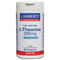 L-teanina 200 Mg 60 capsule di Lamberts