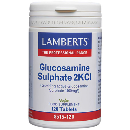 Glucosamina Solfato 2Kcl 120 Compresse Lamberts