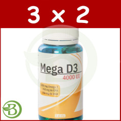 Confezione 3x2 Mega Vitamina D3 60 Perle Espadiet