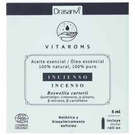 Olio essenziale di incenso biologico Cosmos 5 ml Vitaroms Drasanvi