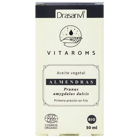 Olio Vegetale Di Mandorle Dolci Cos. Org. 50 ml di Vitarom Drasanvi