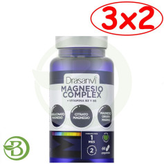 Confezione 3x2 Complesso minerale di magnesio 60 compresse Drasanvi