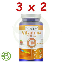 Confezione 3x2 Vitamina C 1000Mg 60 Capsule Drasanvi