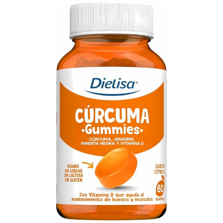 Curcuma 60 caramelle gommose Dielisa