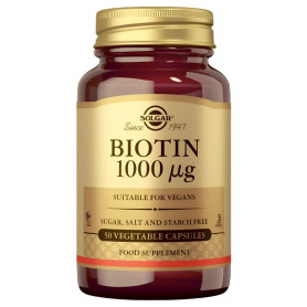 Biotina 1000Mcg 50 Capsule Solgar