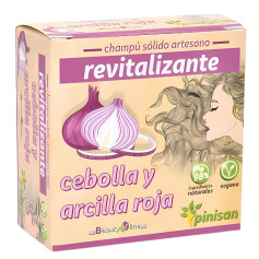 Shampoo solido rivitalizzante alla cipolla Pinisan e argilla rossa