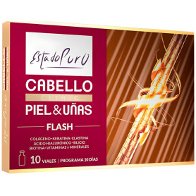 Capelli, Pelle e Unghie Flash 10 Fiale allo Stato Puro