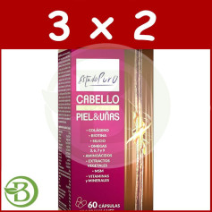 Confezione 3x2 Capelli, Pelle e Unghie 60 Capsule allo Stato Puro