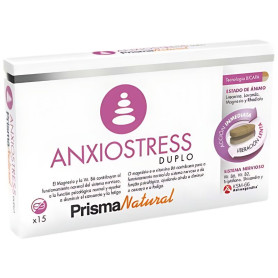 Anxiostress Duplo 15 compresse a doppio strato di prisma naturale