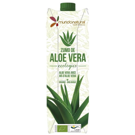 Succo Di Aloe Vera Biologico 1Lt Mundo Natural