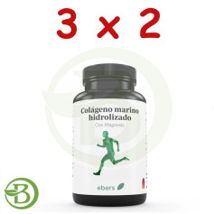 Confezione 3x2 Collagene Marino Idrolizzato 750 Mg 100 Comp Ebers