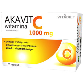 Akavit Vitamina C 1000Mg 60 Capsule Vitadiet