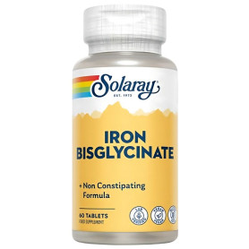 Ferro Bisglicinato 60 Compresse Solaray
