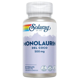 Monolaurina 500Mg 60 Capsule Vegetali Solaray