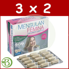 Confezione 3x2 Mensulan Femina 60 Capsule Vegetali Derbós
