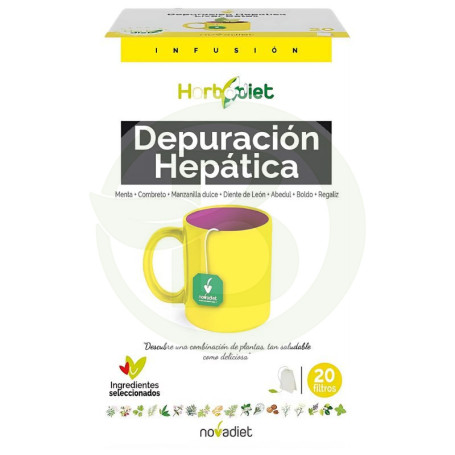 Herbodiet Depurazione Epatica 20 Filtri Nova Diet